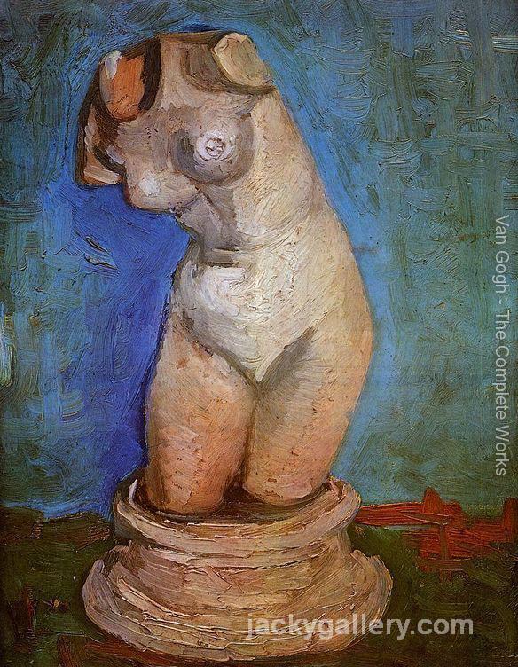 Plaster Statuette of a Female Torso 2, Van Gogh painting
